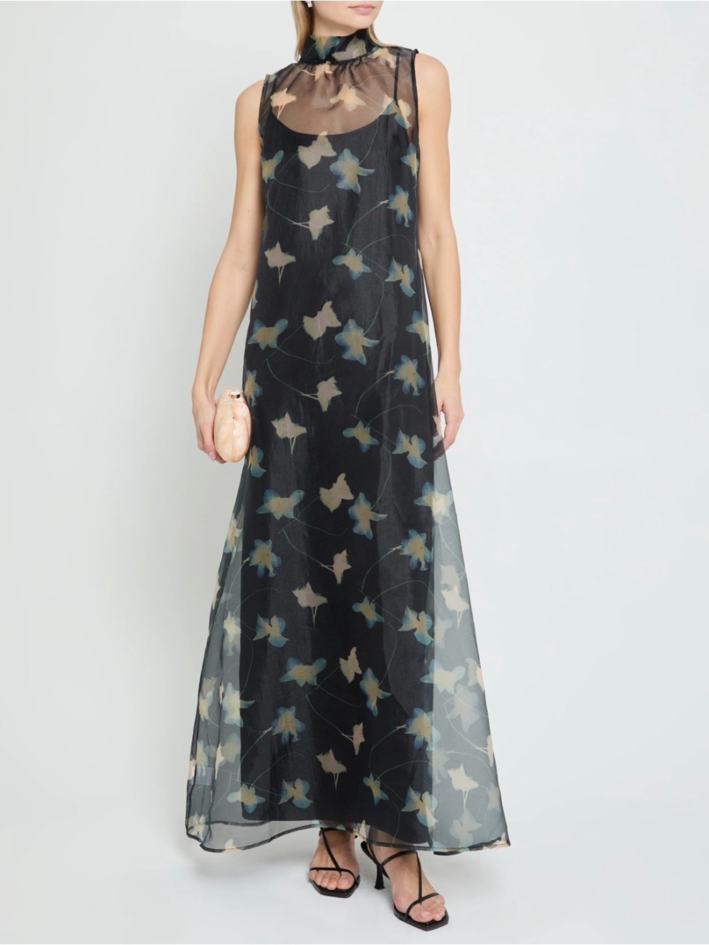 CAARA Alette Dress From
Ted Baker factory Midnight Flutter